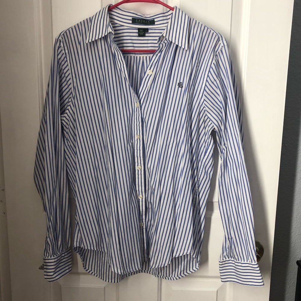FINAL SALE - Ralph Lauren Long Sleeve Button Up
